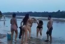 VÍDEO: mulheres se desentendem e “saem no tapa” em praia de Pimenteiras