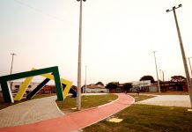 Com recursos conquistados por Rafael Maziero, praça no Bodanese está na reta final de construção em Vilhena