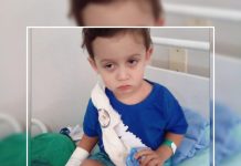 VÍDEO: bebê de 2 anos baleado na cabeça e no joelho em tentativa de homicídio ocorrida em Vilhena já se alimenta sozinho e pode ter alta esta semana