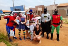 Projeto do 3° BPM distribui presentes e doces para crianças carentes em Vilhena