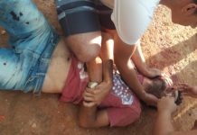 VÍDEO: motorista “joga” carro contra desafeto e foge deixando vítima ferida em Cerejeiras