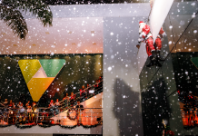 Chuva de neve artificial e música são atrações da “Cantata de Natal” Sicoob Credisul, que será aberta dia 17