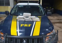 PRF apreende mais de 10 quilos de cocaína em Pimenta Bueno