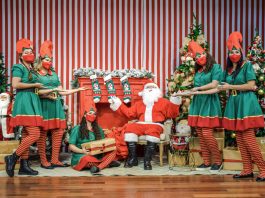 Casa do Papai Noel no CTC Sicoob Credisul está aberta para visitação até 6 de janeiro
