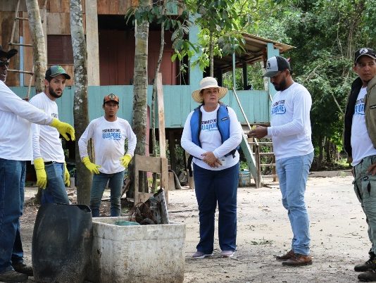 Ação “Somos Todos Guaporé” retira 4 toneladas de lixo do rio Guaporé, em Pimenteiras do Oeste