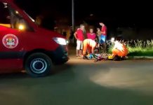 Em Vilhena, motoqueiro bate em ciclista e foge do local