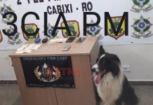 Operação da PM tira de circulação casal de irmãos que vendia drogas em Cabixi