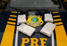 Em RO, jovem é presa transportando mais de 4 quilos de cocaína em ônibus