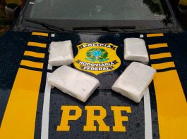 Em RO, jovem é presa transportando mais de 4 quilos de cocaína em ônibus