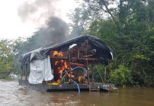 PF intensifica fiscalização para combater extração ilegal de ouro no Rio Roosevelt em RO