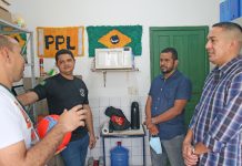 REINSERÇÃO: Deputado Eyder Brasil conhece projeto pintando a liberdade