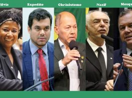 OPINIÃO DE PRIMEIRA: cinco deputados federais querendo outro mandato: veja como está a situação de cada um na luta pela reeleição