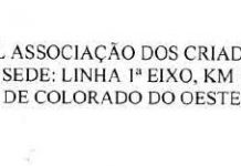 Comunicado de recebimento de recurso Asccol