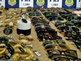 Em Ji-Paraná, PRF recupera R$ 300 mil em produtos furtados de joalheria de MT