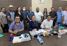 Novo empreendimento em Chupinguaia é tema de reunião entre Vaz Desenvolvimento Imobiliário e Prefeitura da cidade