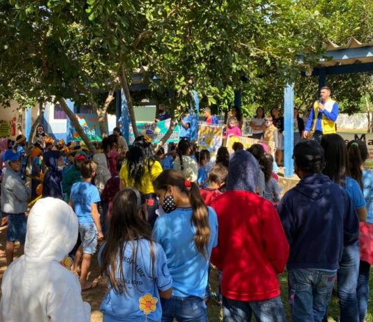 VÍDEO: escolas realizam campanhas “Maio Amarelo/Laranja” em Corumbiara