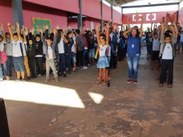 Empresa Gazin e escola comemoram juntos “Dia do Desafio” em Chupinguaia