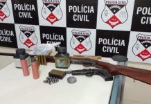 Investigado por abuso de menores é preso com armas e munições em Rolim de Moura