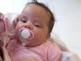 Mãe pede ajuda para custear cirurgia da filha de 4 meses em Vilhena