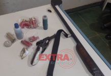 Foragido da Justiça é capturado com armas de fogo e munições em distrito de Corumbiara