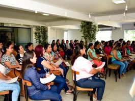 Merendeiras da rede pública escolar de Vilhena participam de oficina gastronômica no Sicoob Sabor