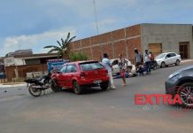 Colisão em cruzamento complicado da Avenida Rondônia deixa mulher ferida em Vilhena