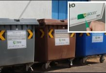 VÍDEO: logomarcas do Governo Federal são ocultas em contêineres de lixo, caso gera controvérsia e vereador tenta reverter situação em Vilhena