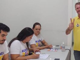 Após votar na Câmara de Vereadores, Luizinho Goebel disse estar convicto da vitória