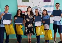 CEREJEIRAS: projeto idealizado por juíza envolve alunos em cerimônia de preparação de urnas eletrônicas e atividades de auditoria