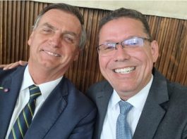 Governador Coronel Marcos Rocha se reúne com Bolsonaro em Brasília