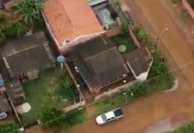 VÍDEO: em operação, policiais civis usam drone para capturar suspeito em Vilhena