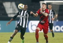 Athletico-PR e Botafogo medem forças em busca de vaga na Libertadores