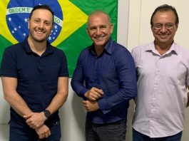 Ezequiel Neiva mantém reunião com prefeito eleito de Vilhena, Flori Cordeiro