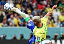 Richarlison faz golaço de voleio e Brasil vence Sérvia por 2 a 0 na estreia da Copa do Mundo