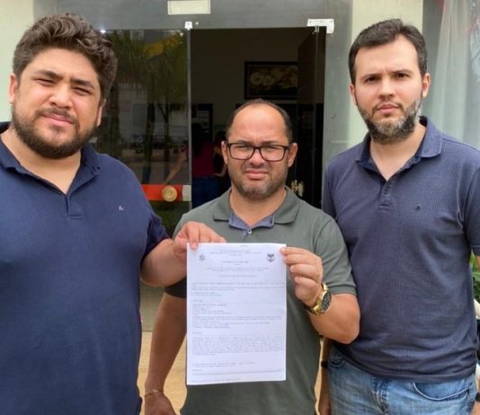 SAÚDE: prefeito e secretários vão à polícia e denunciam sumiço de importante projeto na Câmara de Vilhena