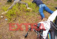 Dupla é presa com revólver calibre 38 próximo a Colônia Penal de Vilhena