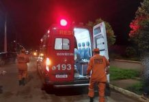 Menino atravessa rua correndo e é atropelado por moto em Vilhena