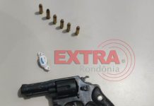 Trio é detido com arma de fogo em Vilhena