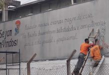 Detentos deixam escolas prontas para volta às aulas em Vilhena