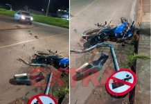 Moto furtada em Vilhena é recuperada após intensa perseguição em Pimenta Bueno