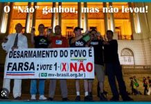 OPINIÃO DE PRIMEIRA: o plebiscito de 2005 que ignorou a voz do povo é uma mancha na história da nossa democracia