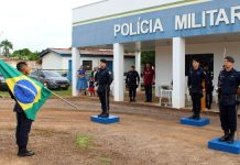 PM de Espigão D’Oeste tem novo Comandante