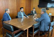 Presidente da Assembleia Legislativa de RO cumpre agenda em Brasília