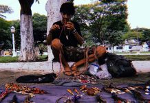 De passagem por Vilhena, hippie conta como é viver na estrada há 19 anos