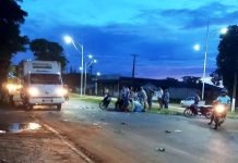 Catadora de materiais recicláveis é atropelada em Vilhena