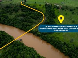 Luizinho Goebel solicita construção de ponte de concreto sobre o Rio Pimenta na RO 495 em Chupinguaia