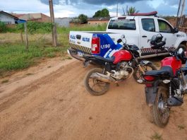 Ptrân prende motociclista que provocou acidente durante perseguição em Vilhena