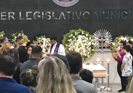 Corpo de empresário é velado na Câmara de Vilhena