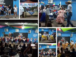 “Festa das Regiões” na escola Dimensão encanta com cultura e gastronomia em Cerejeiras