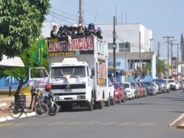 Carreata apresenta candidatas a Rainha da Exponorte e agita o sábado em Vilhena; fotos